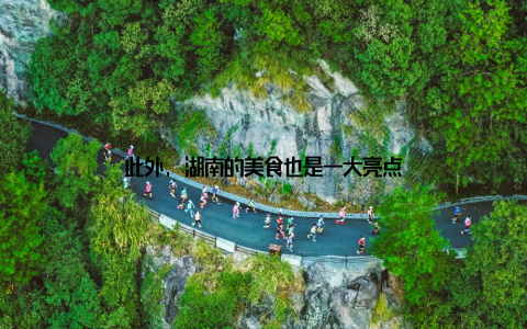此外, 湖南的美食也是一大亮点