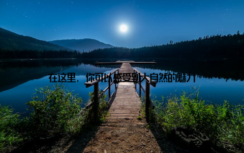 在这里, 你可以感受到大自然的魅力